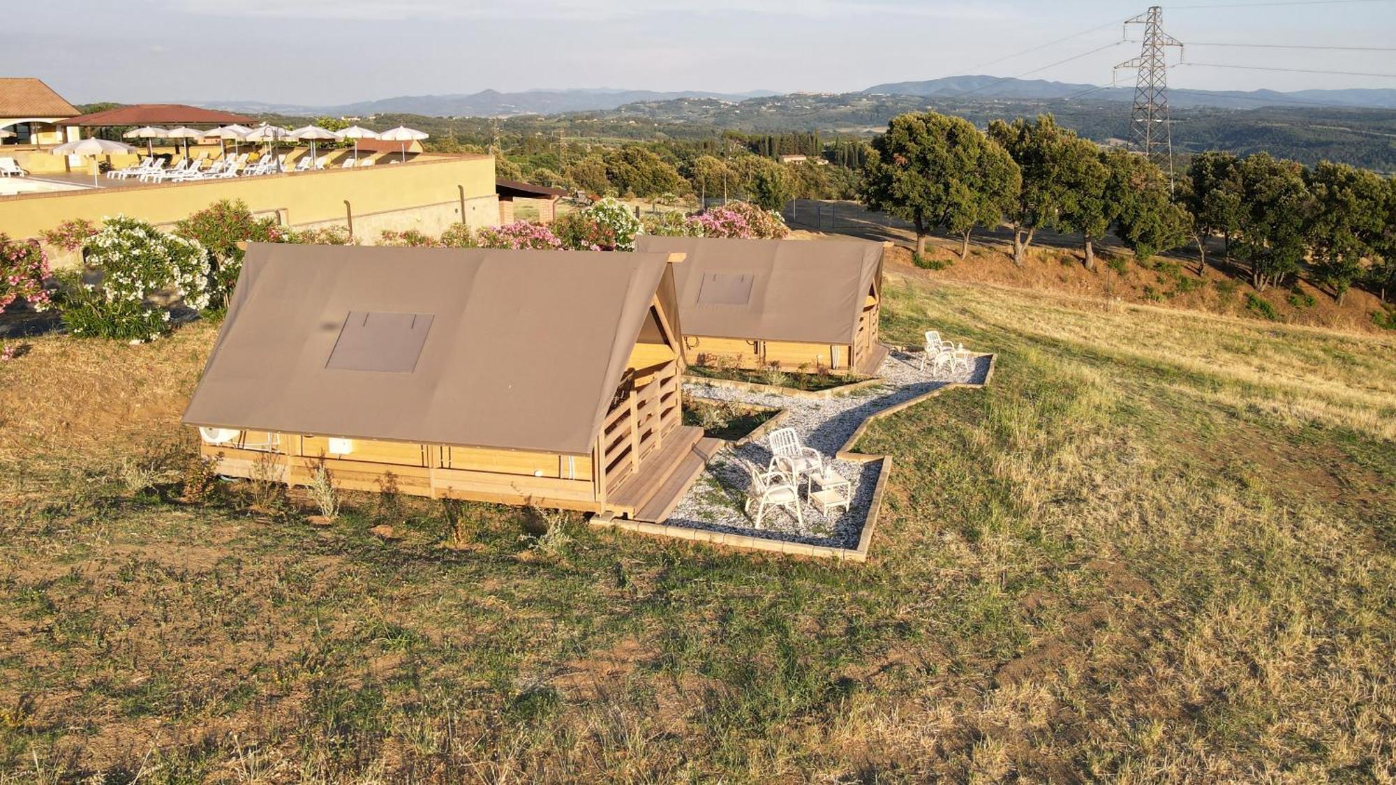 Glamping Debbiare Hotel Riparbella Exterior foto